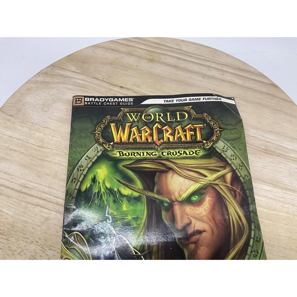 World Of Warcraft Burning Crusade BradyGames Battle Chest Guide Book PC WoW